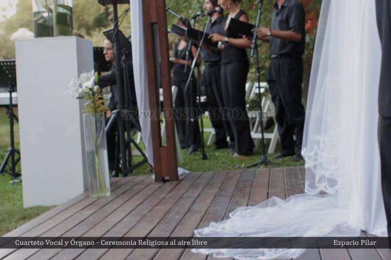 Ceremonia al aire libre