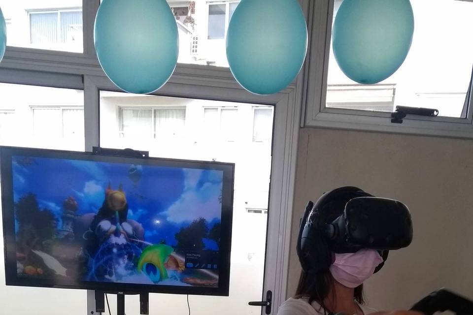 VR + Kinect + Arcade