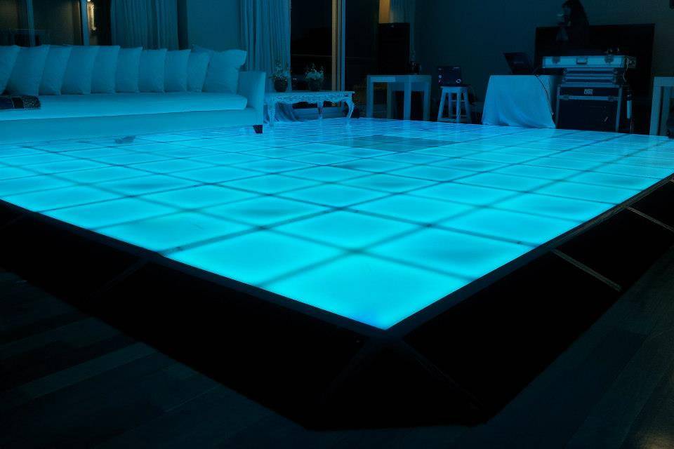 Pista de baile led