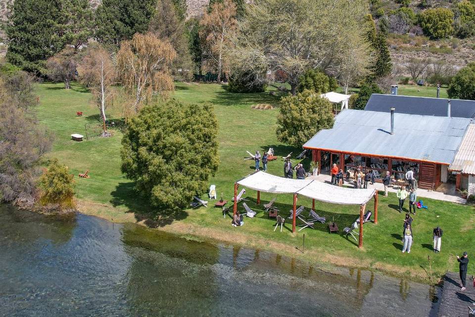 Vista desde el Río Limay