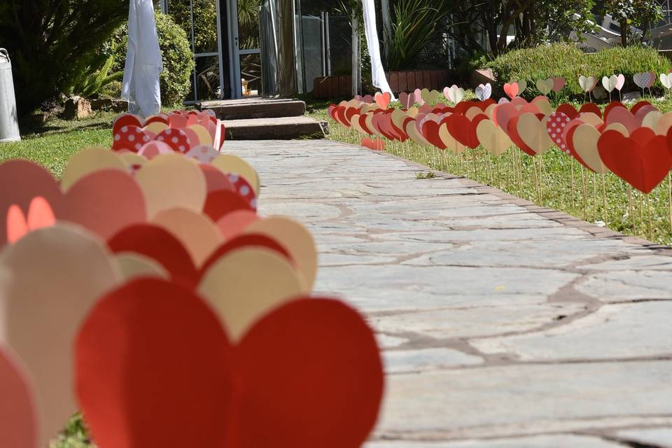 Casamiento al aire libre