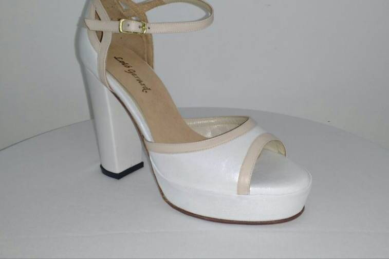 Zapato novia blanco