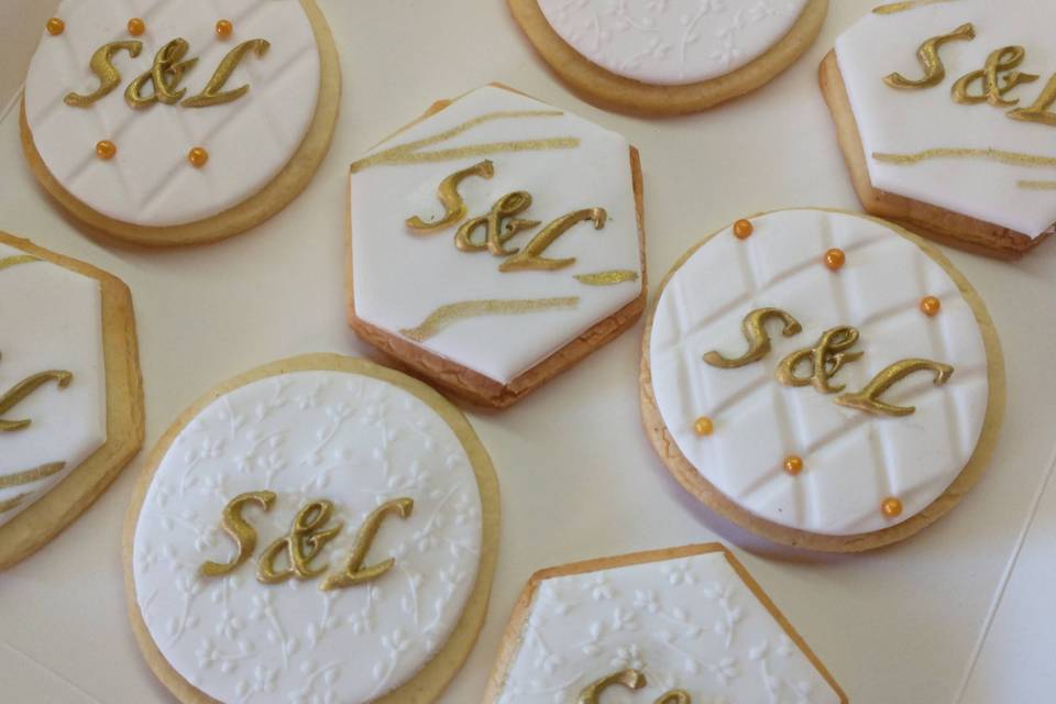 Cookies con iniciales