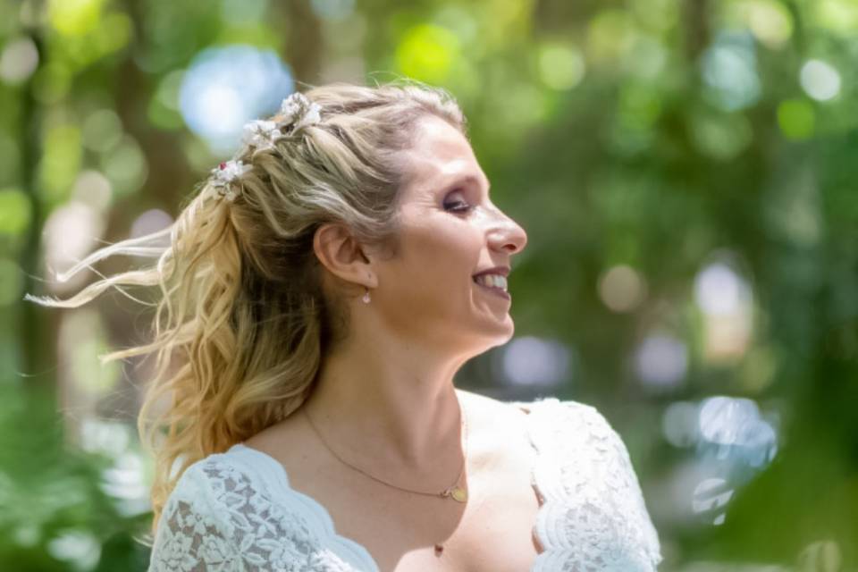 Corina Gine Hair Style & Make Up
