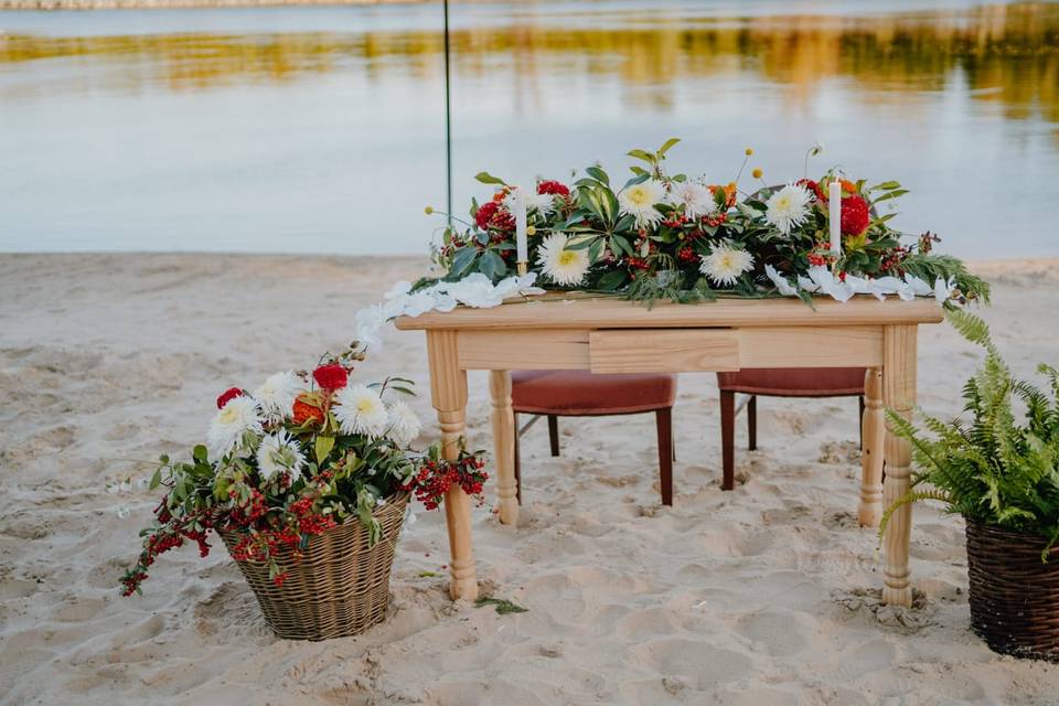 Mesa de los novios