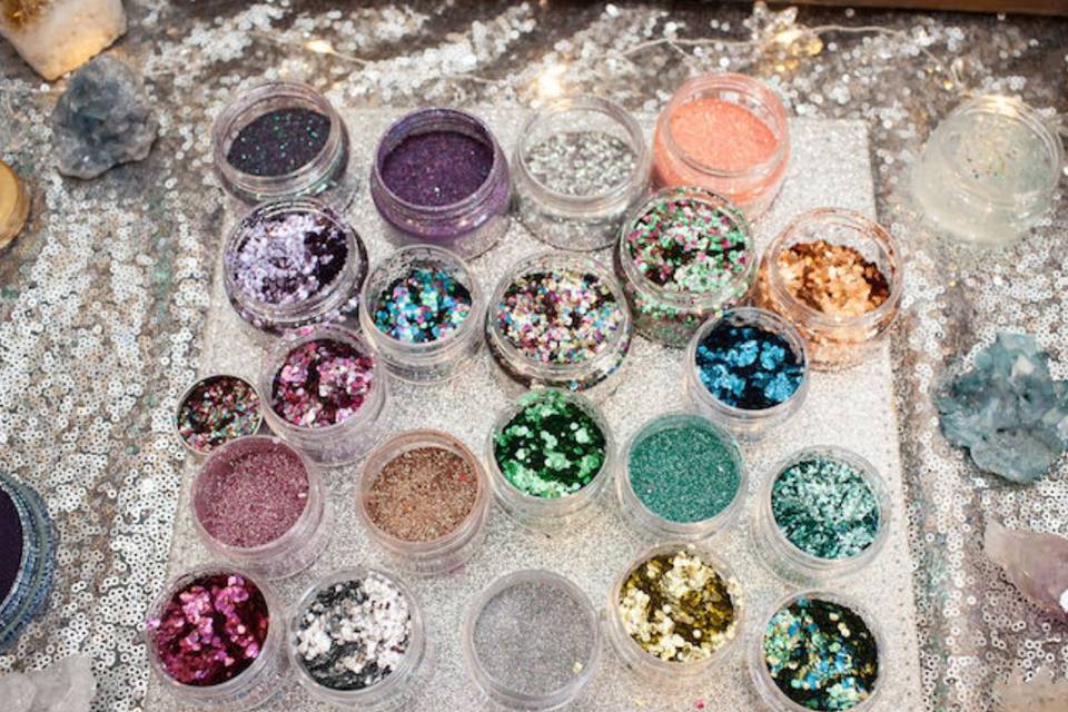 Paleta de glitter