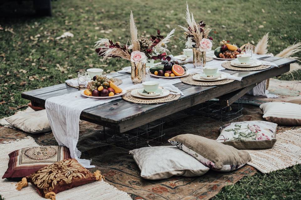 Picnic boho