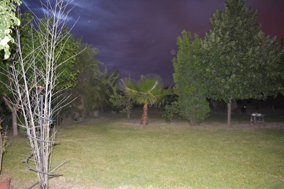 Cae la noche en Espacio Verde