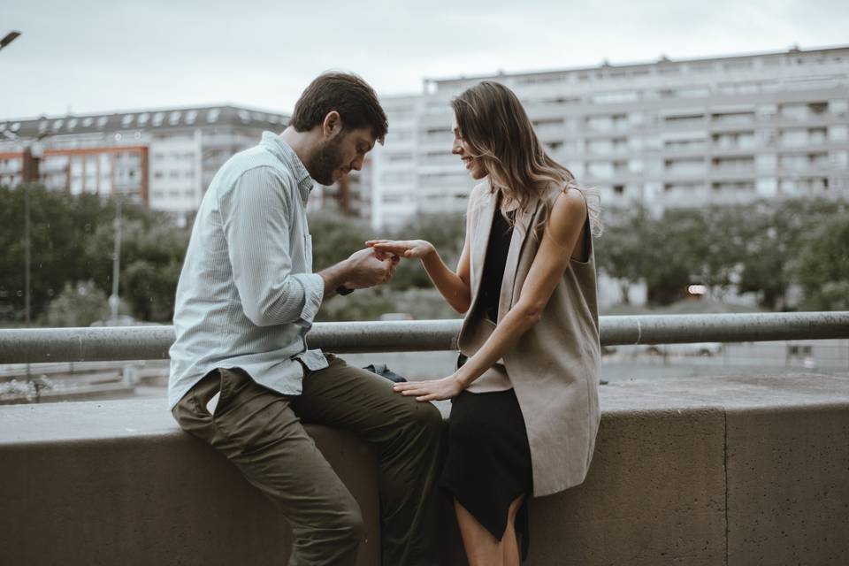 Propuesta de boda