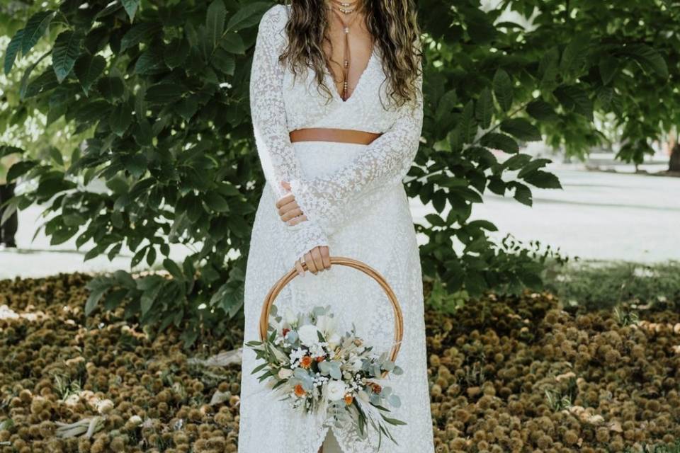 Bride boho