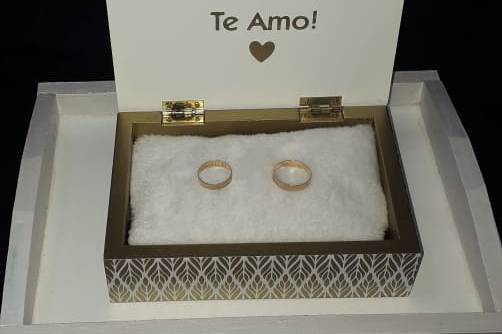 Porta anillos caja sorpresa