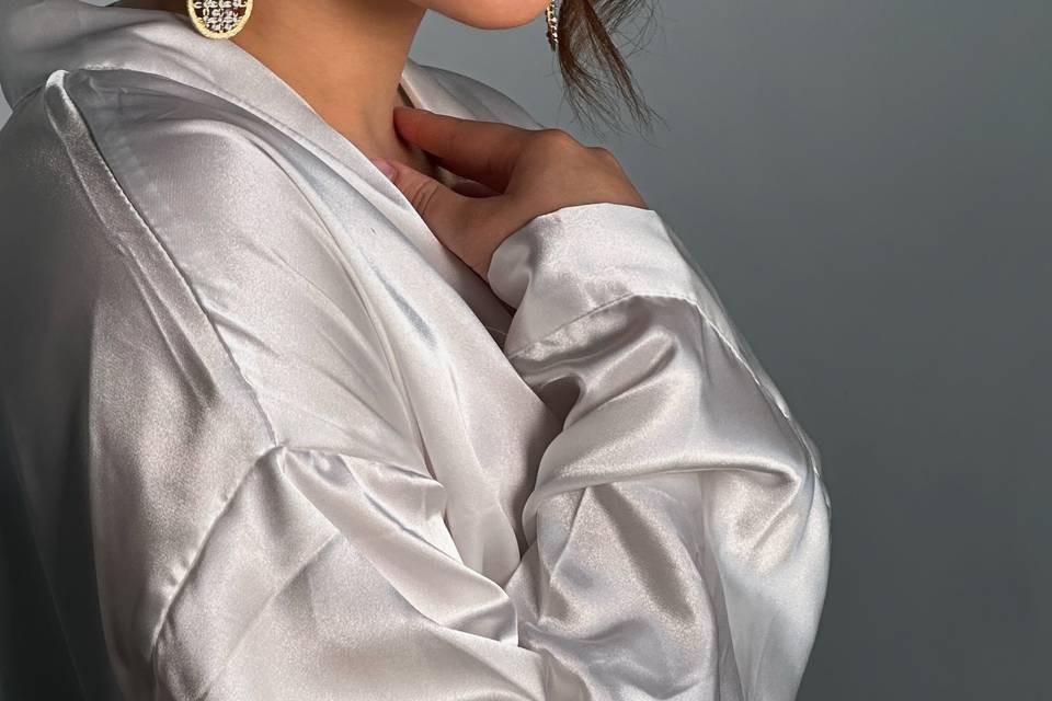 Makeup glam para una novia