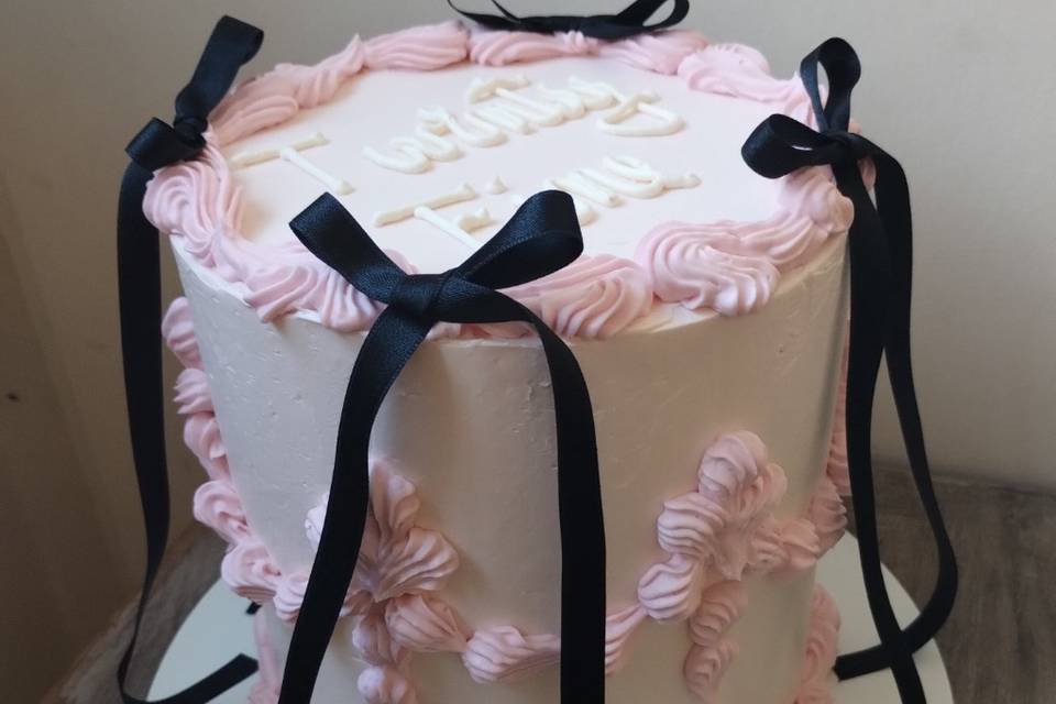 Torta buttercream coquete