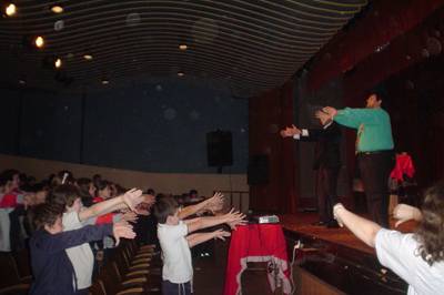 Magia en teatro