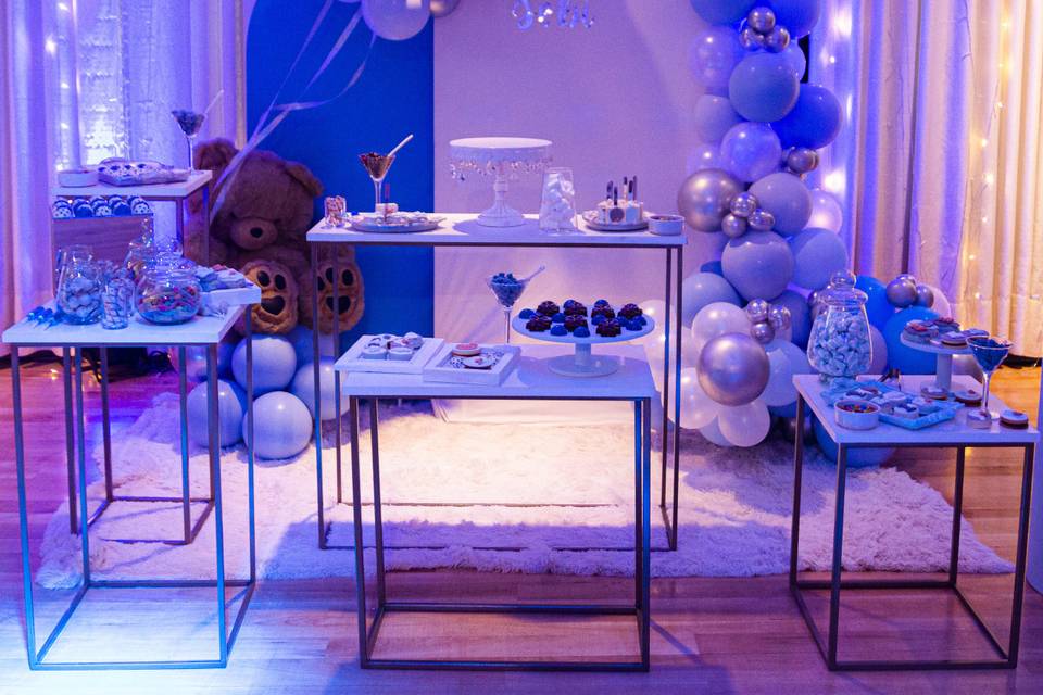 Deco candy bar