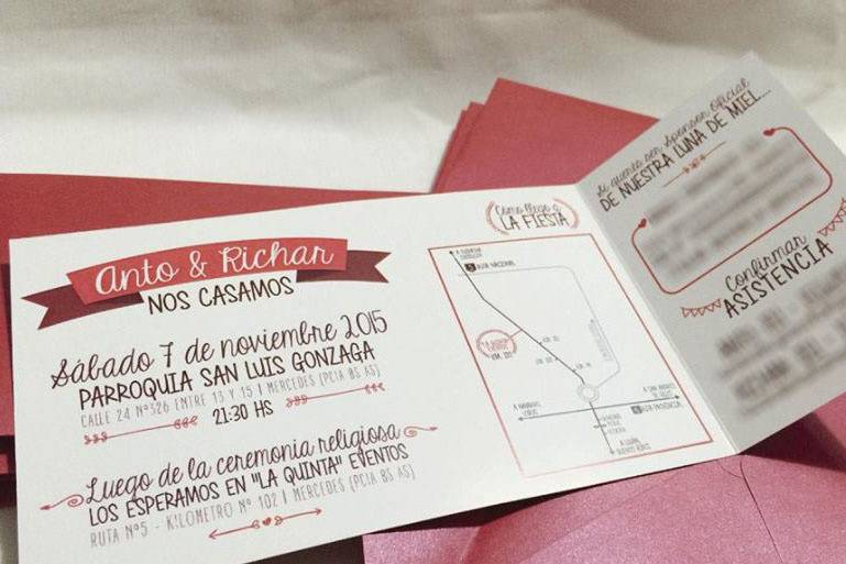 Tarjetas novios