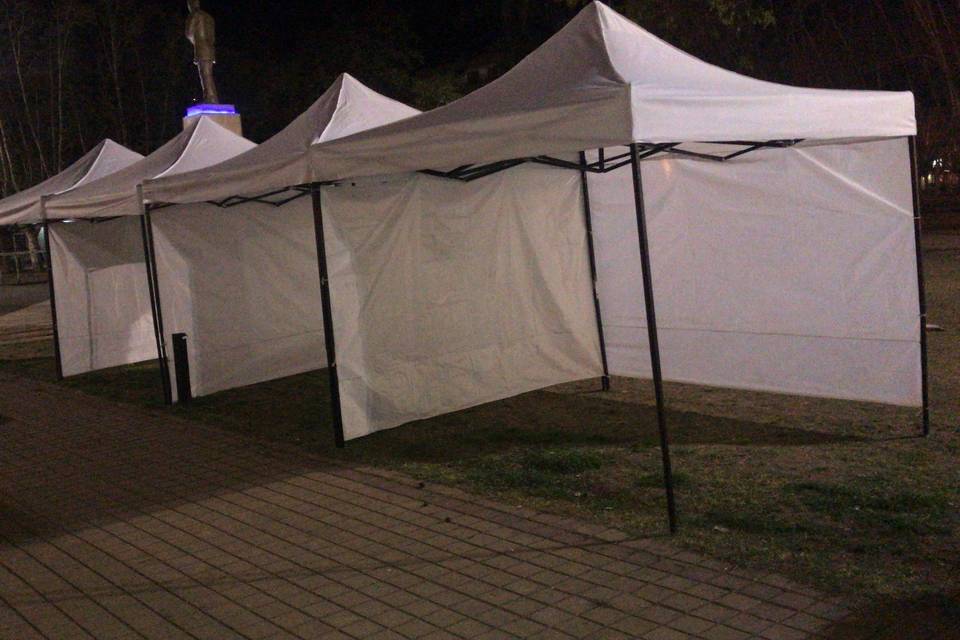 Gazebo para feriantes