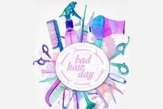 Bad hair day logo