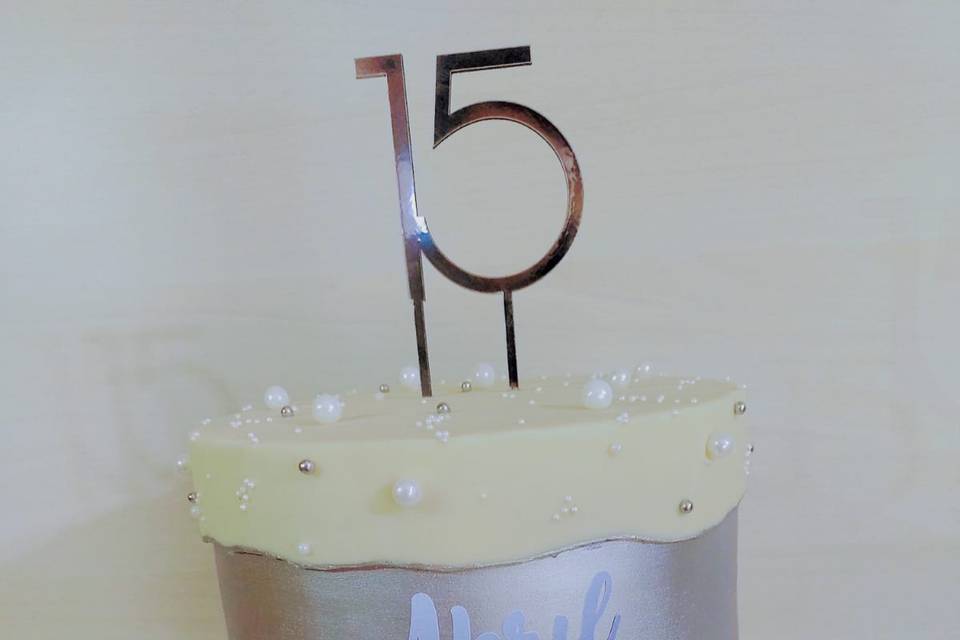 Torta 15 años