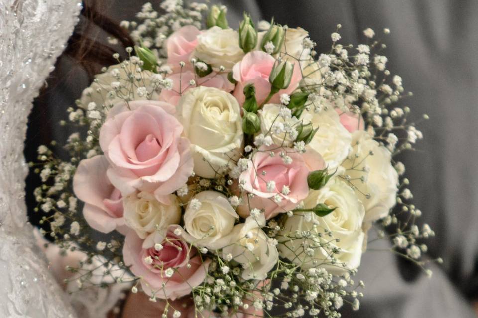 Zoom ramo con rosas