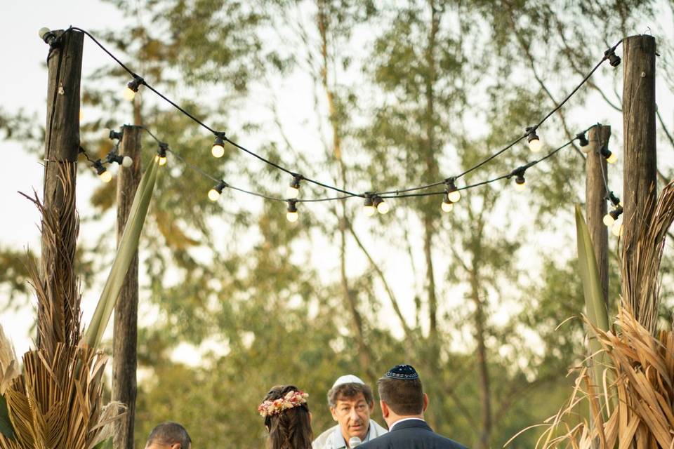 En el altar juntos