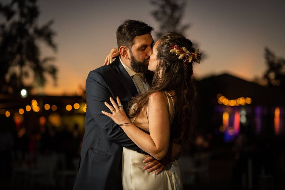 Besos al atardecer