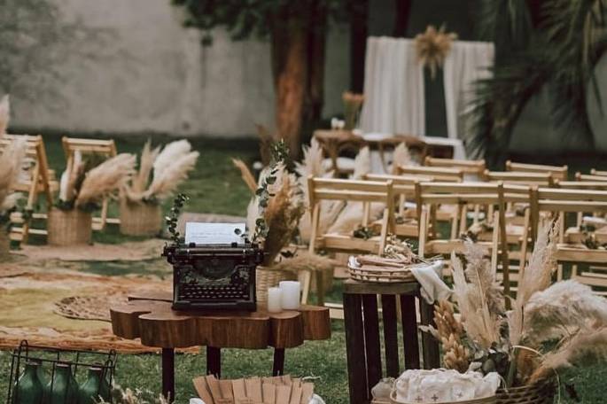 Altar boda