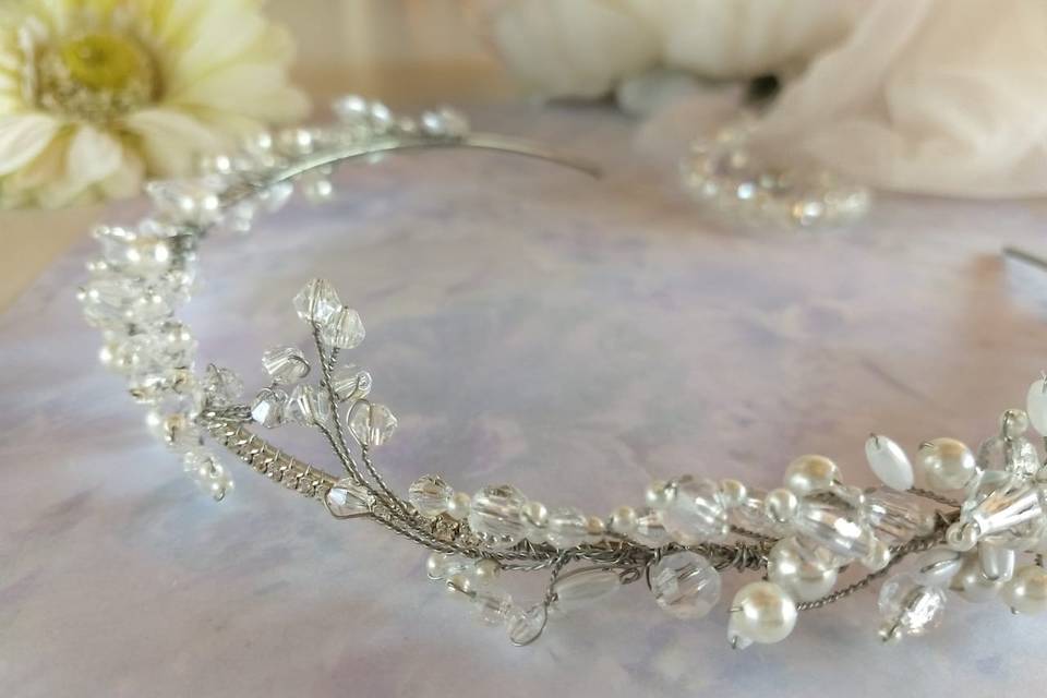 Tiara de alpaca