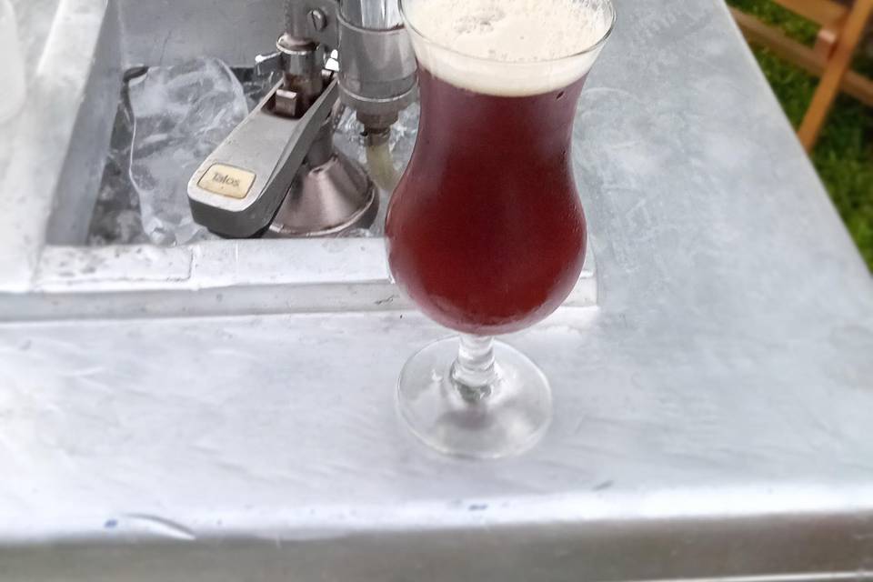 Cerveza en copa