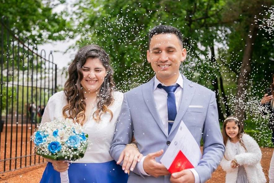 Bellísima boda, grandiosa pareja