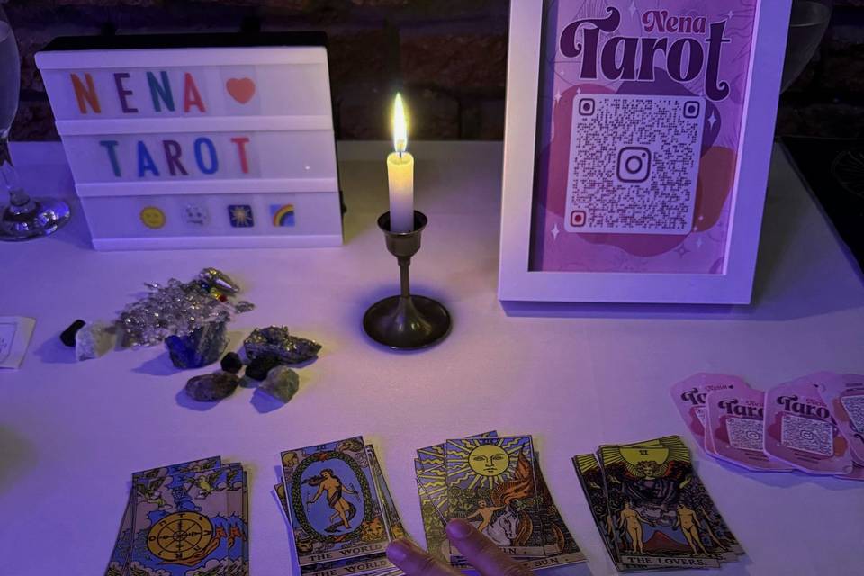 Lectura de tarot en casamiento