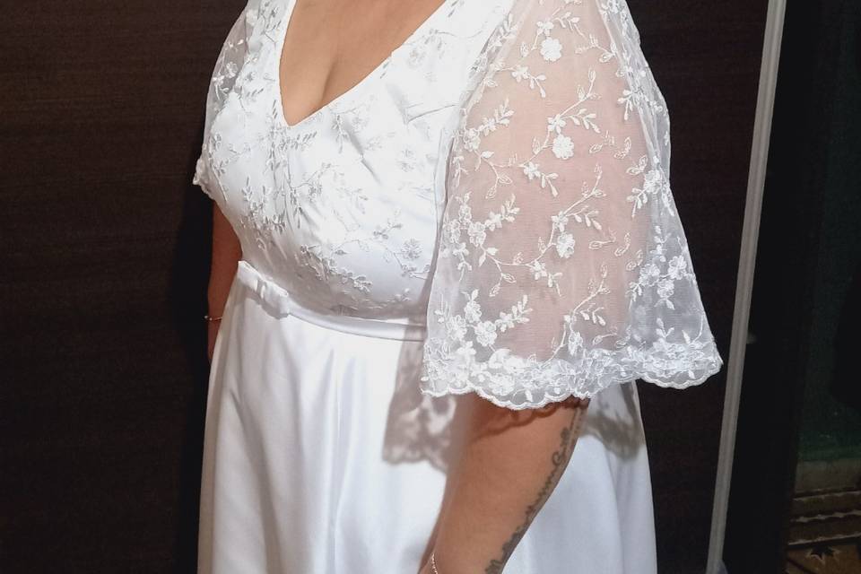Vestido de novia para gorditas