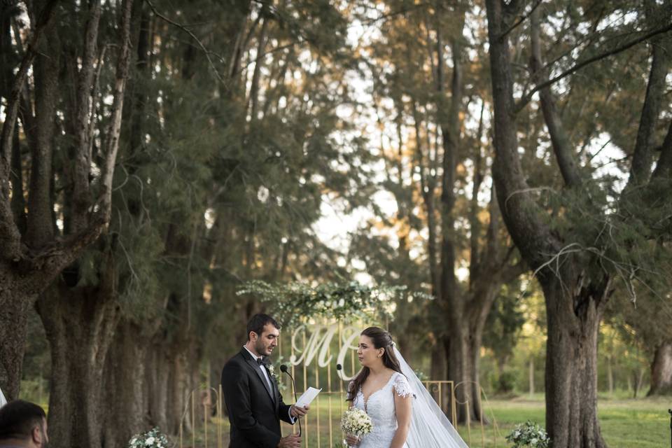 Ceremonia aire libre