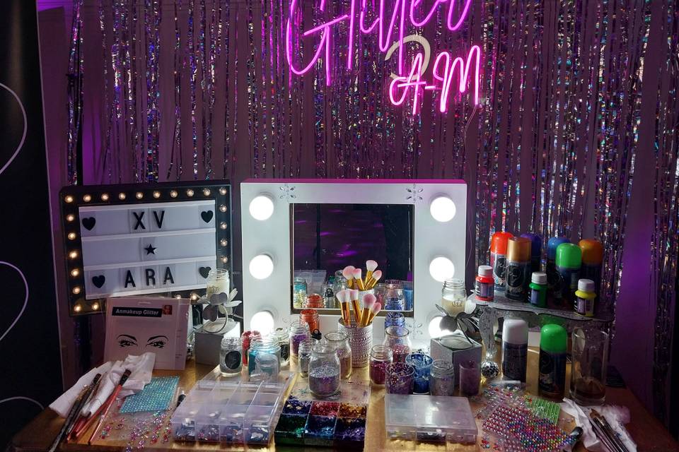 Anmakeup Glitter Stand
