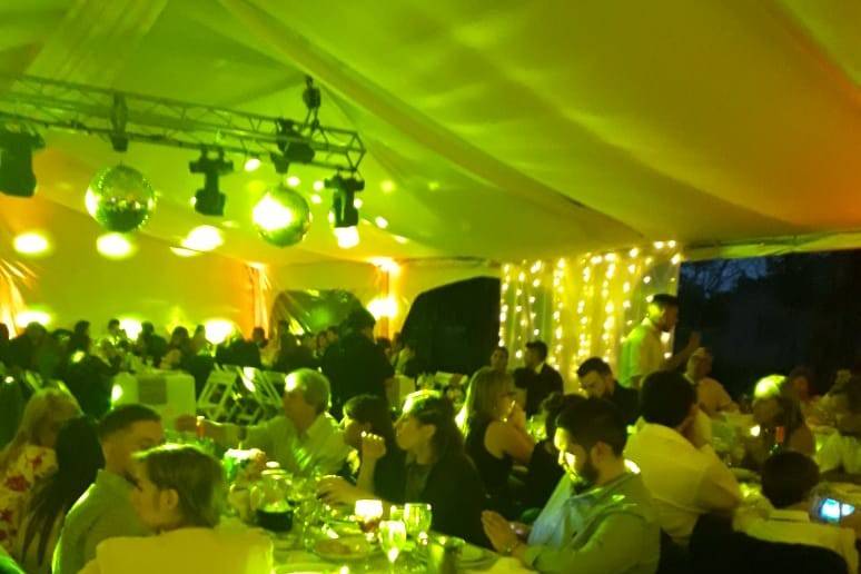 Evento en carpa