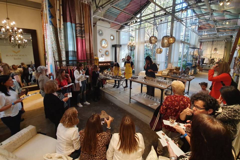 Cafetería y pan para eventos