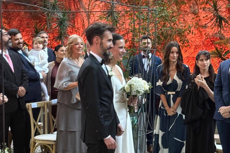 Ceremonia en el jardin