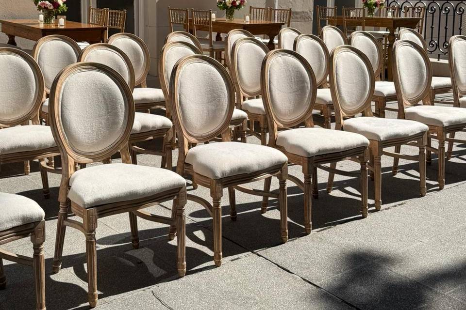 Ceremonia en la terraza