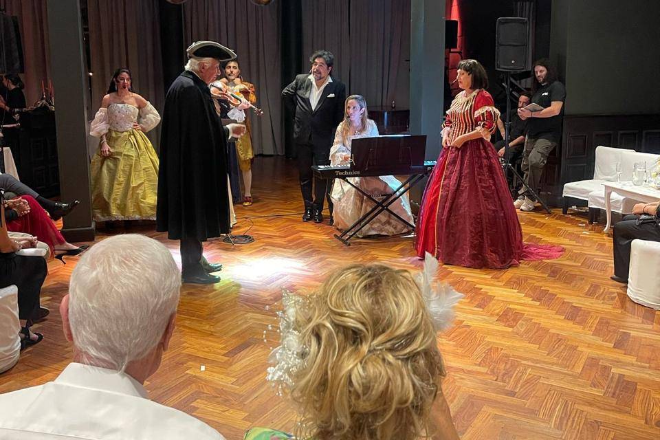 Gala lirica en el roma