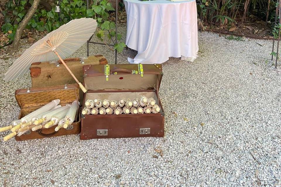 Ceremonia en el jardín