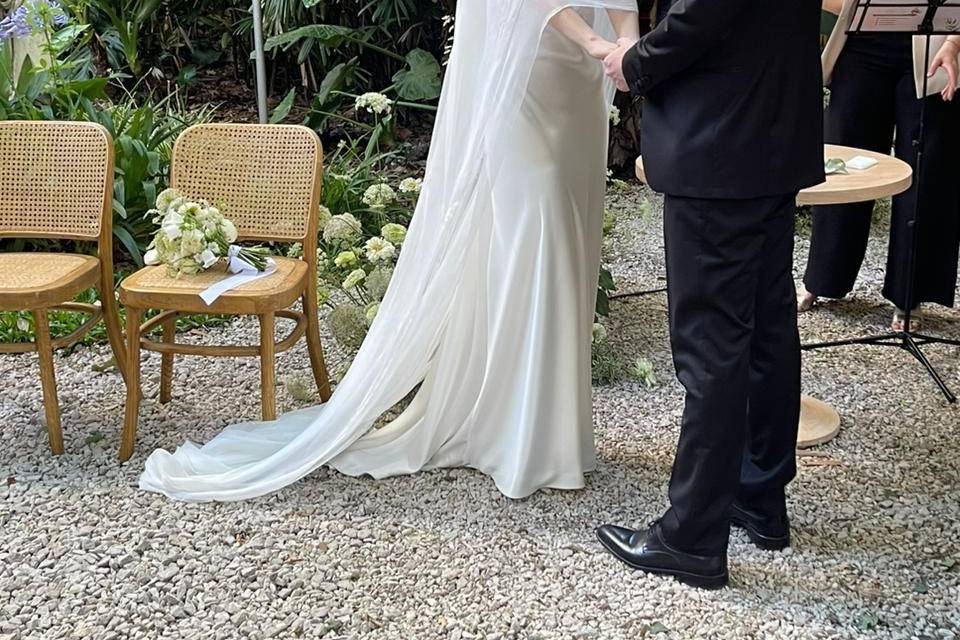 Boda en la pergola