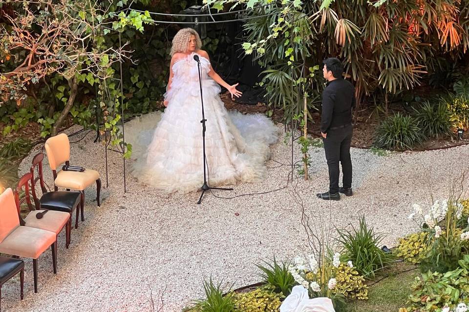 Boda pucheta - paz