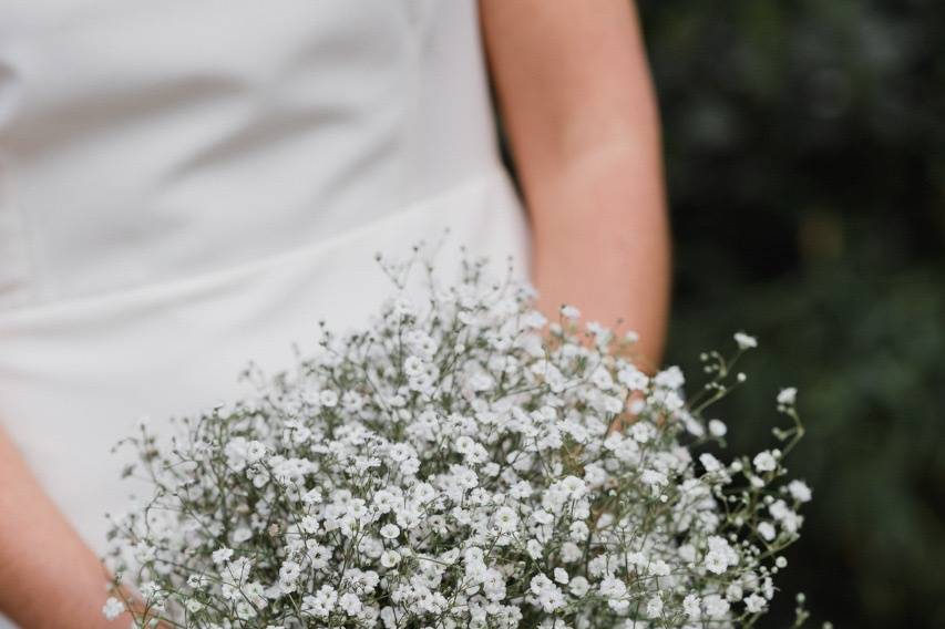 Ramo de gypsophilas