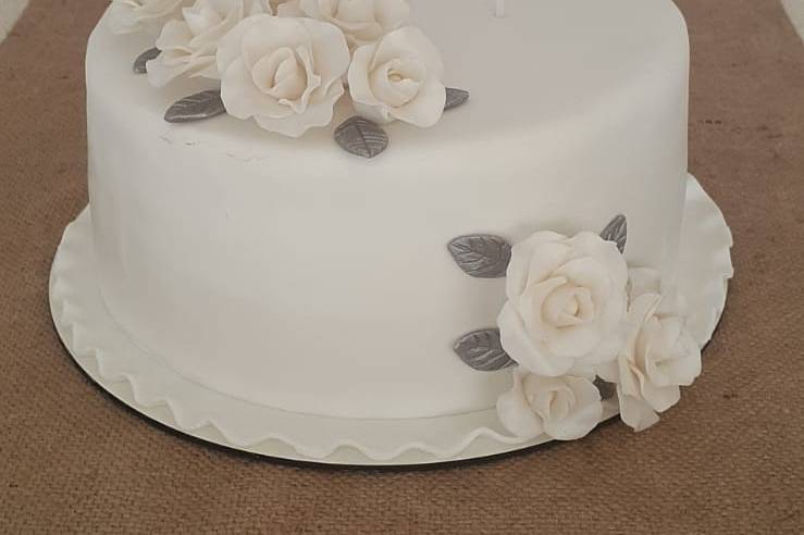 Torta vintage boda