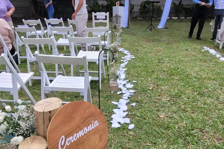 Ceremonia parque