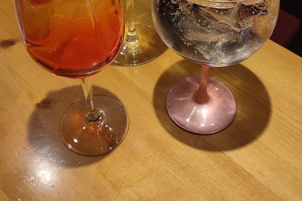 Gin tonic y Aperol Spritz