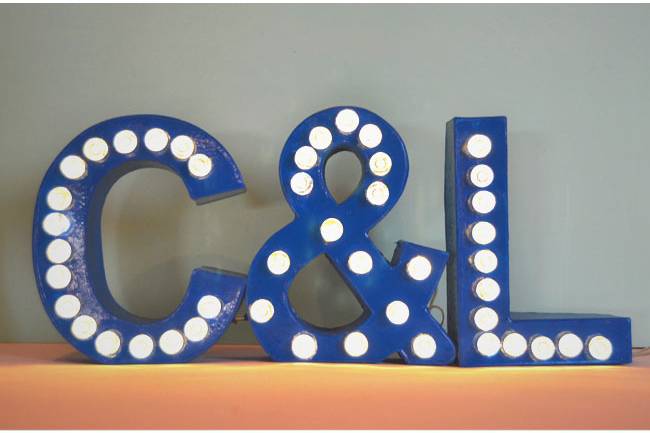 Letras decorativas