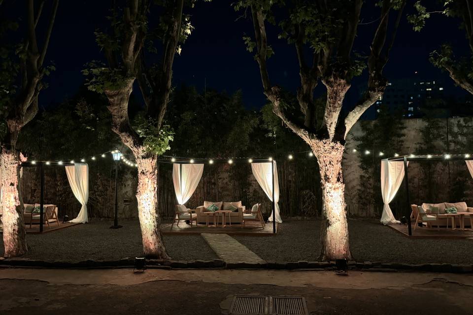 Pérgola exterior 2