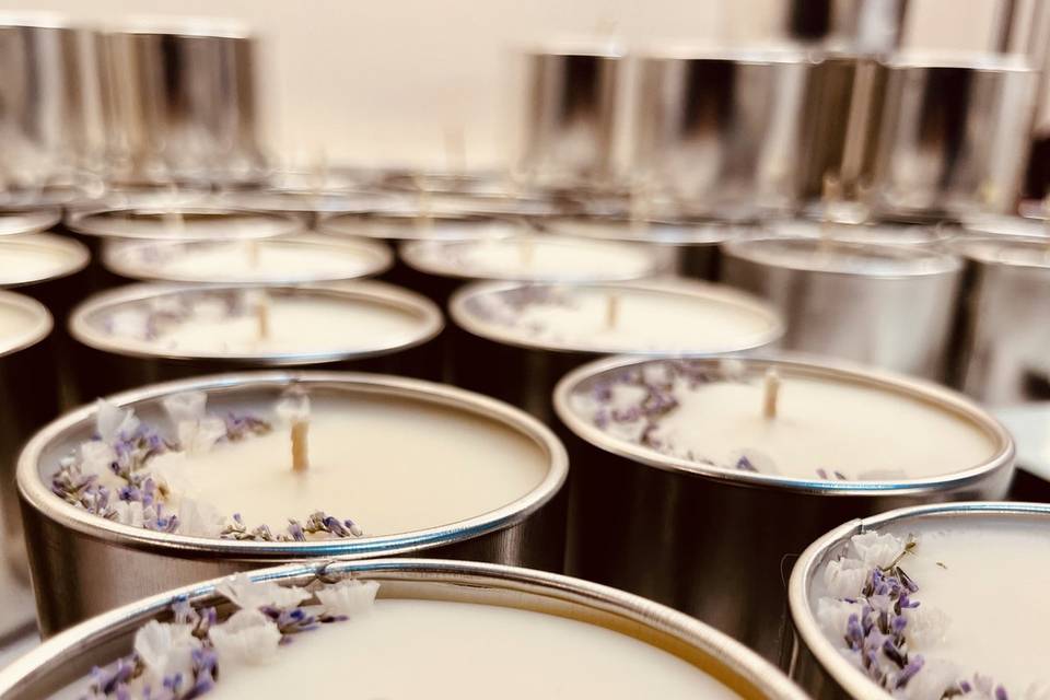 Velas de soja