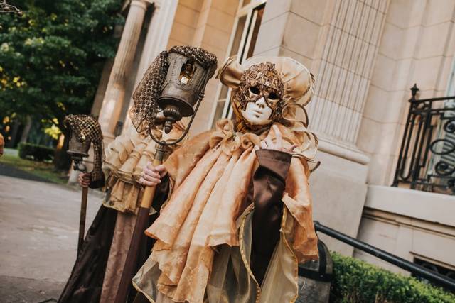  Carnivale Carnaval Veneciano Máscara : Ropa, Zapatos y Joyería